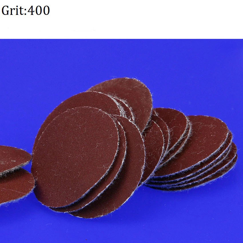 1'' 25mm Hook And Loop Sandpaper Disc Abrasive Sanding Paper Pad 80-10000 Grit