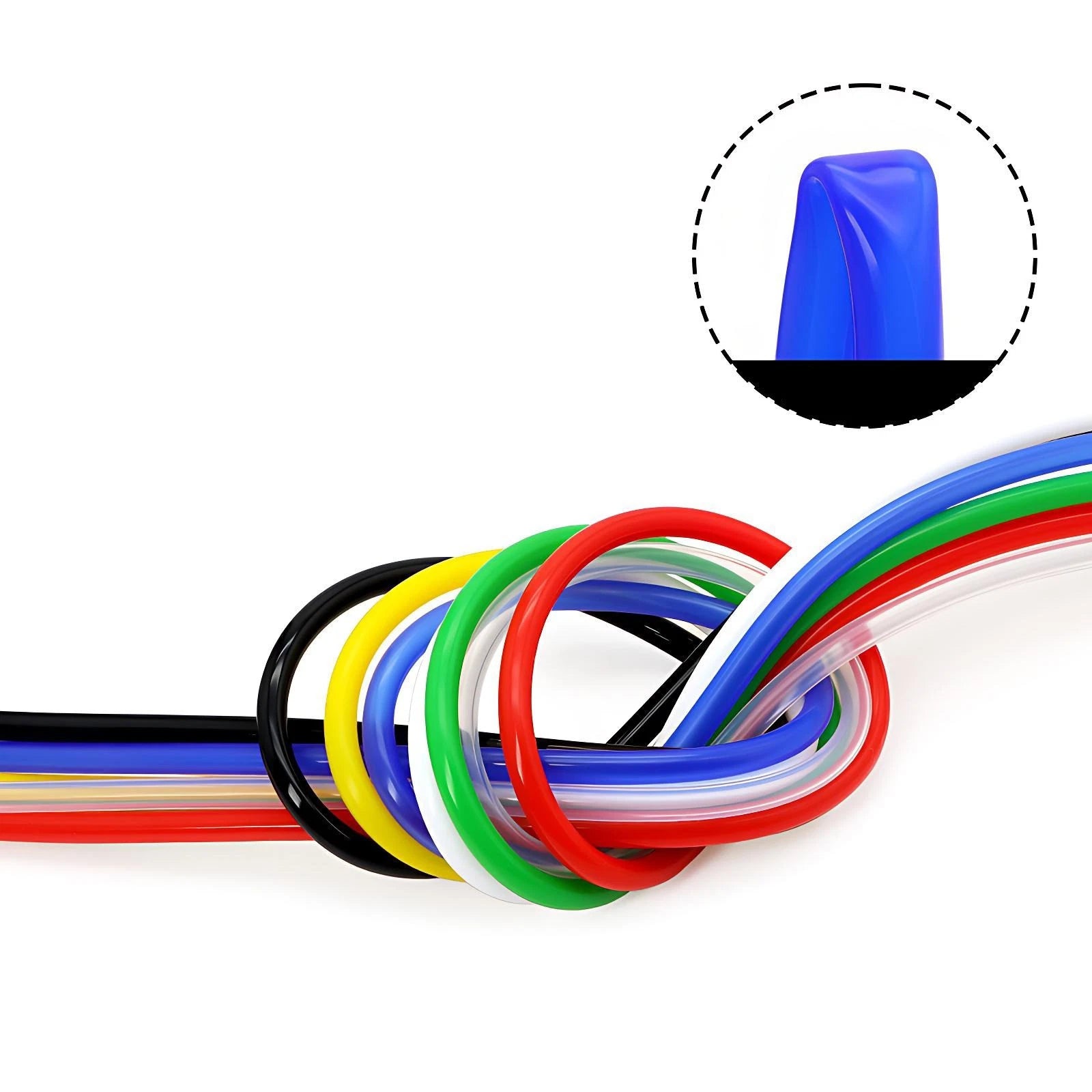 Food Grade Silicone Tubing — Flexible Soft Rubber Hose for Beer, Water & Vacuum