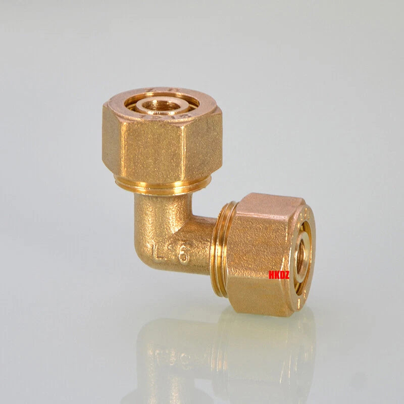 Push-Fit Tube Fittings for 12mm & 16mm Pipe — Straight, Elbow, Tee, Ball Valve, 1/2" & 3/4" NPT