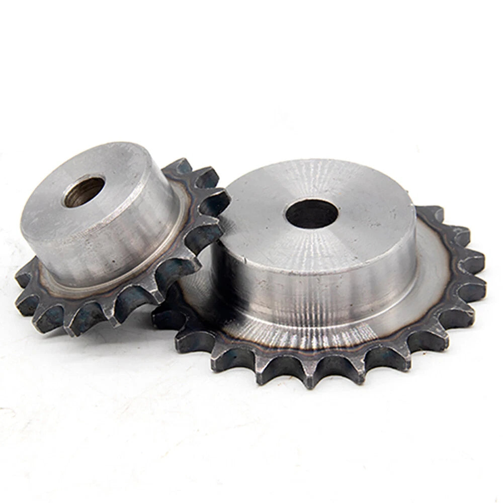 05B 5/16" Steel Roller Chain Sprocket Wheel Pitch 8mm 10~40 Teeth Process Hole