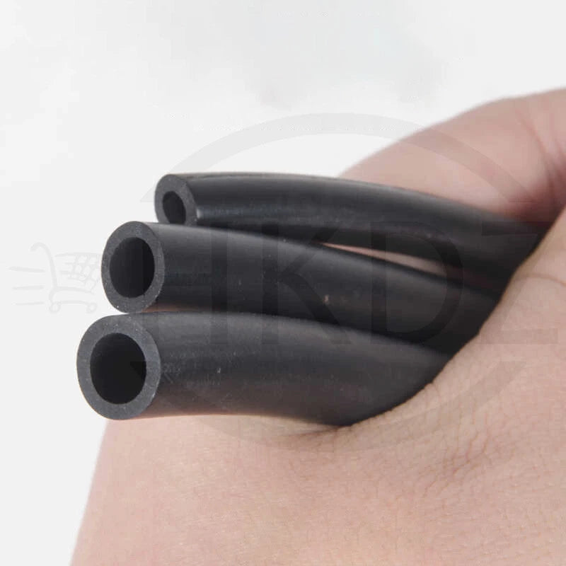 Black Fluorine Rubber Tube Fuel Hose-Engine Petrol,Oil Line Fuel Pipe ID 1 -32mm