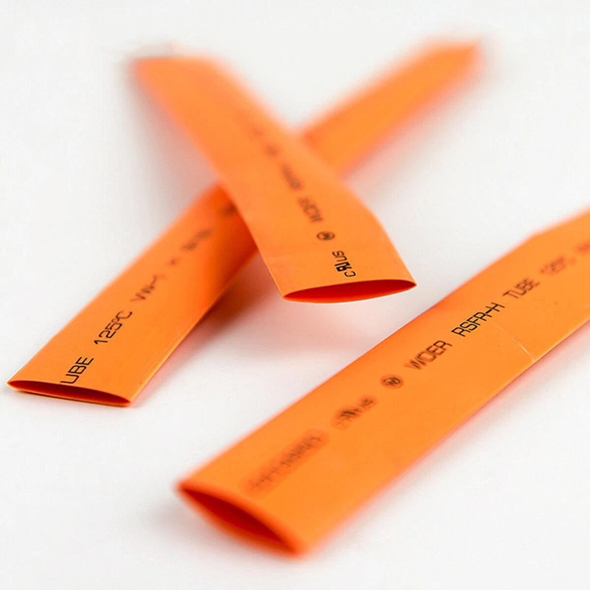 Orange Polyolefin Heat Shrink Tube 2:1 Tubing Sleeving Weatherproof Φ0.6 - Φ50mm
