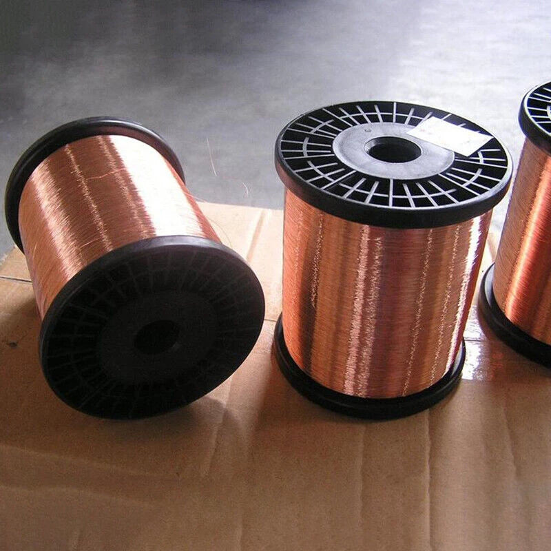 ROUND COPPER WIRE SOLID PURE COPPER WIRE 99.9% UNCOATED BARE 0.2mm To 2.5mm