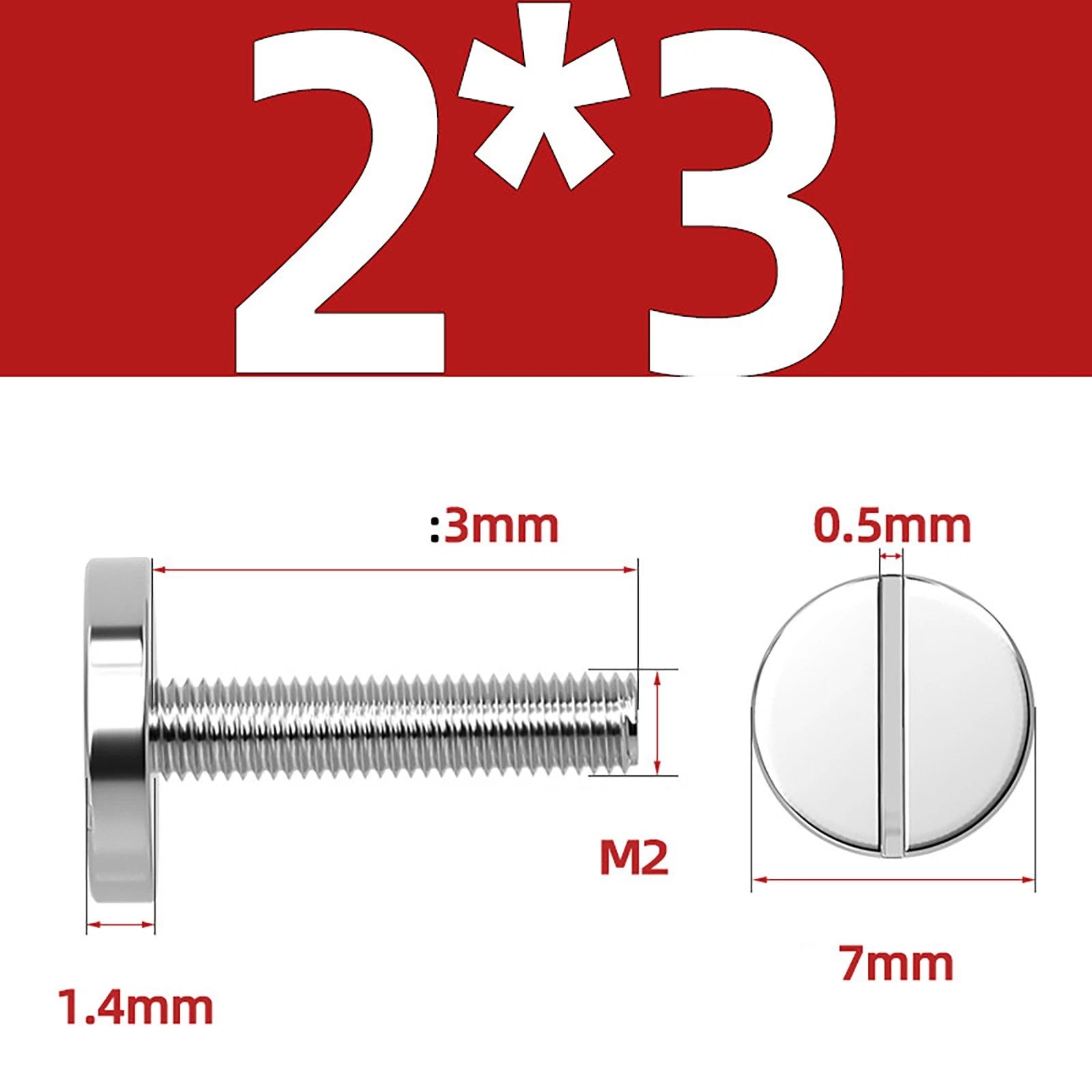A2 Stainless Steel Slotted Large Head Machine Screws — Wide Pan Bolt DIN 921 | M2–M10