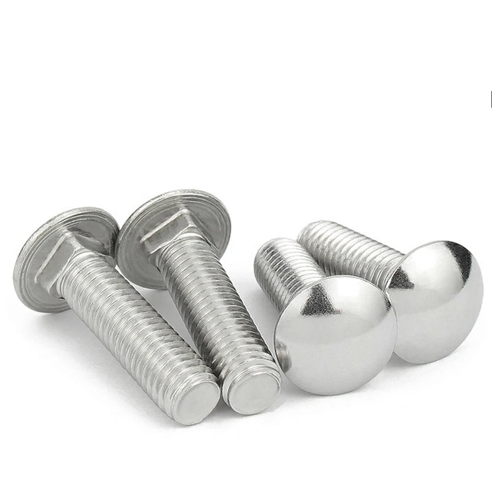 M4–M12 Carriage Bolts A2 Stainless Steel | Cup Square Neck Screws