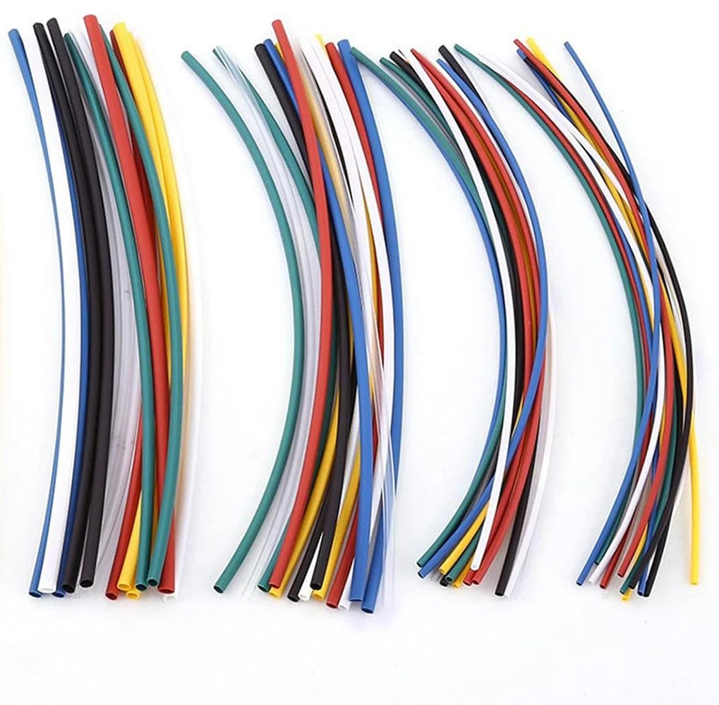 Heat Shrink Tubing 2:1 Ratio — φ5.5mm to φ10mm, 7 Colors, 1m–50m