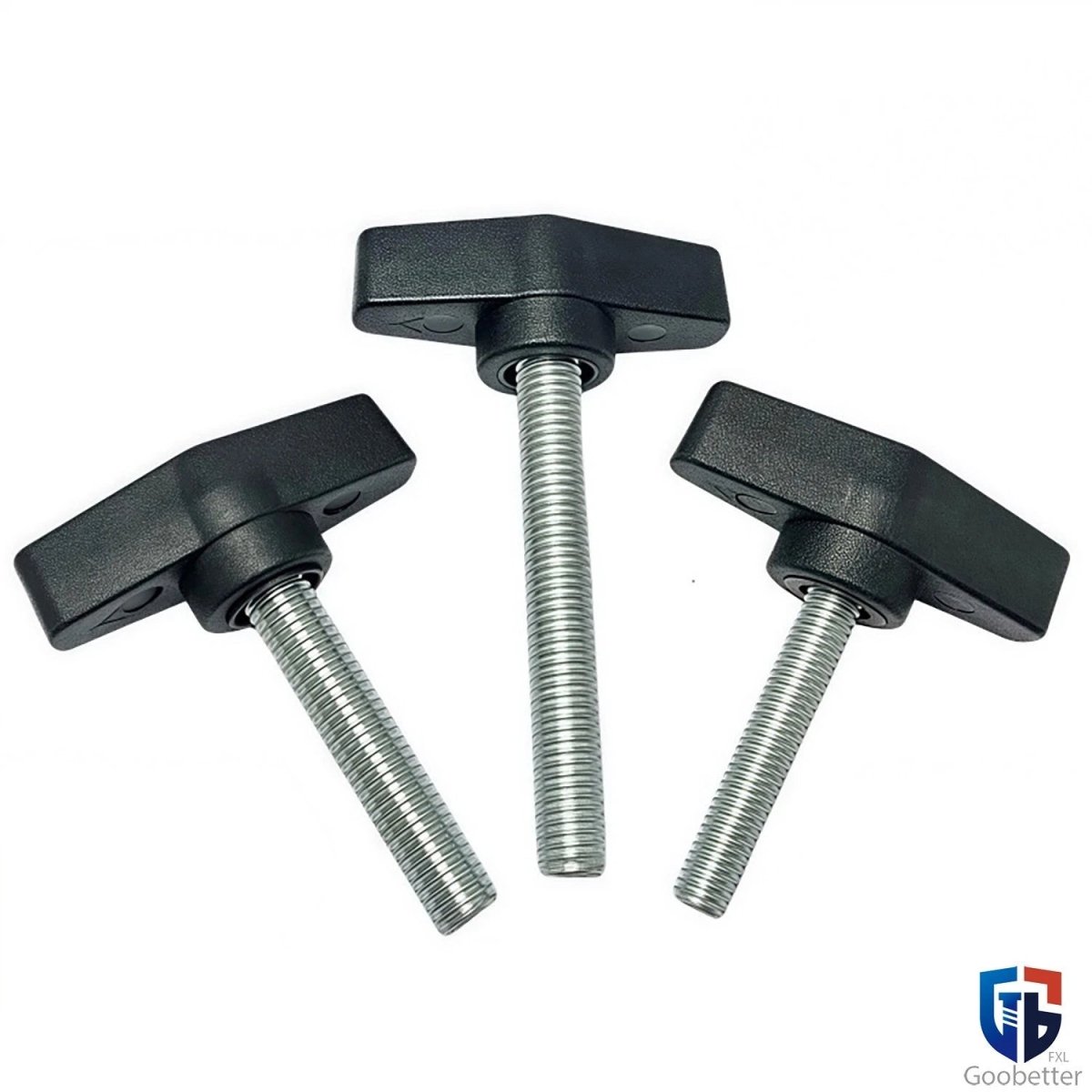 M6 M8 M10 M12 T - Handle Thumb Screws — Wing Knob Clamping Bolts with Flange Nut - HomeDIYer