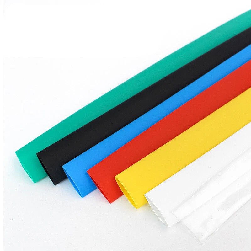 2:1 Heat Shrink Tubing – Φ20mm to Φ210mm, 11 Colors, 1m Length - HomeDIYer