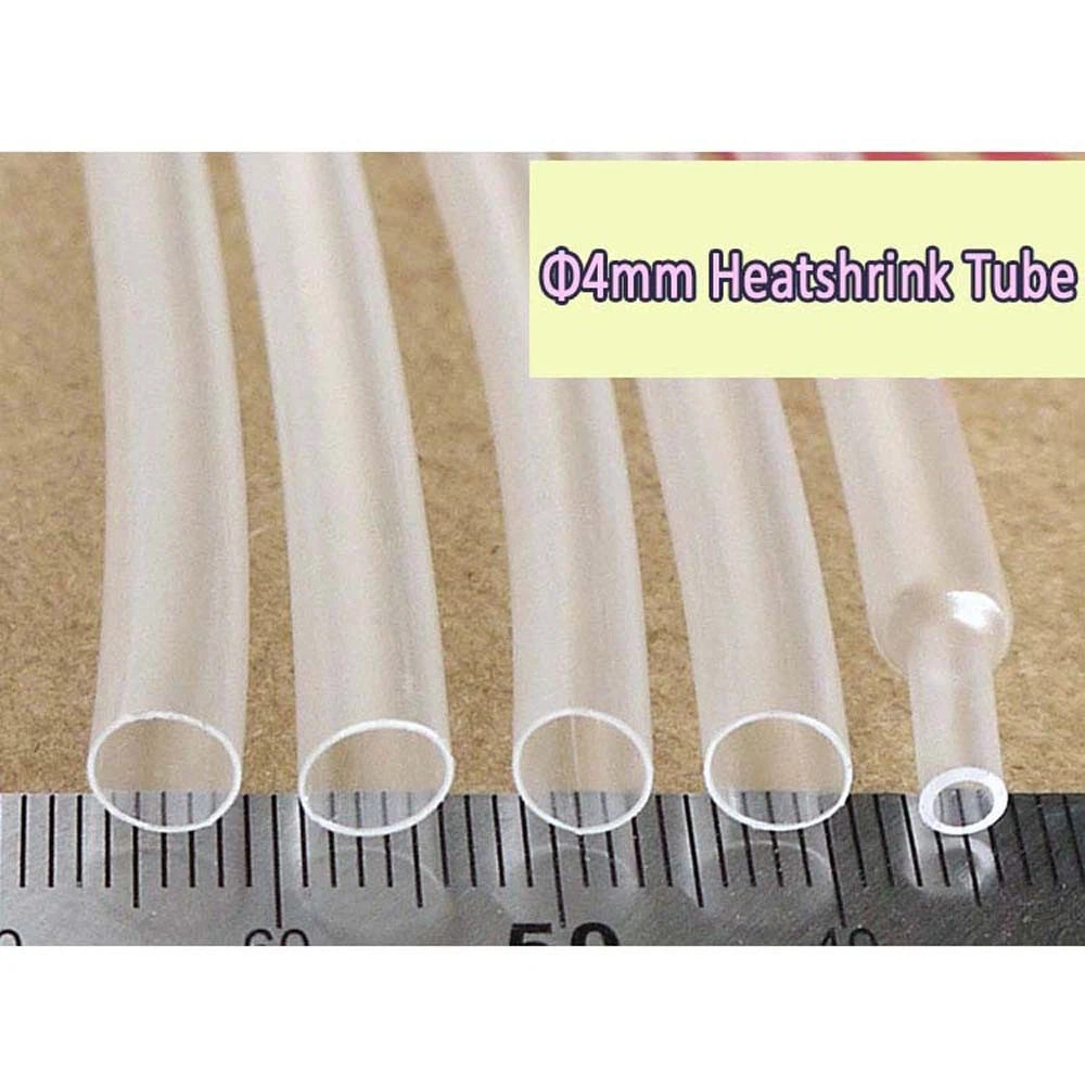 4mm Heat Shrink Tubing 2:1 Ratio – Wire Sleeving Wrap, 7 Colors