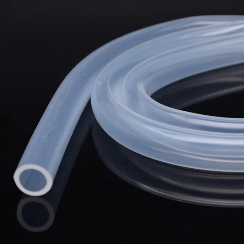 Food Grade Clear Silicone Tube Beer Milk Hose Pipe Soft Rubber ID 0.5mm - 38mm