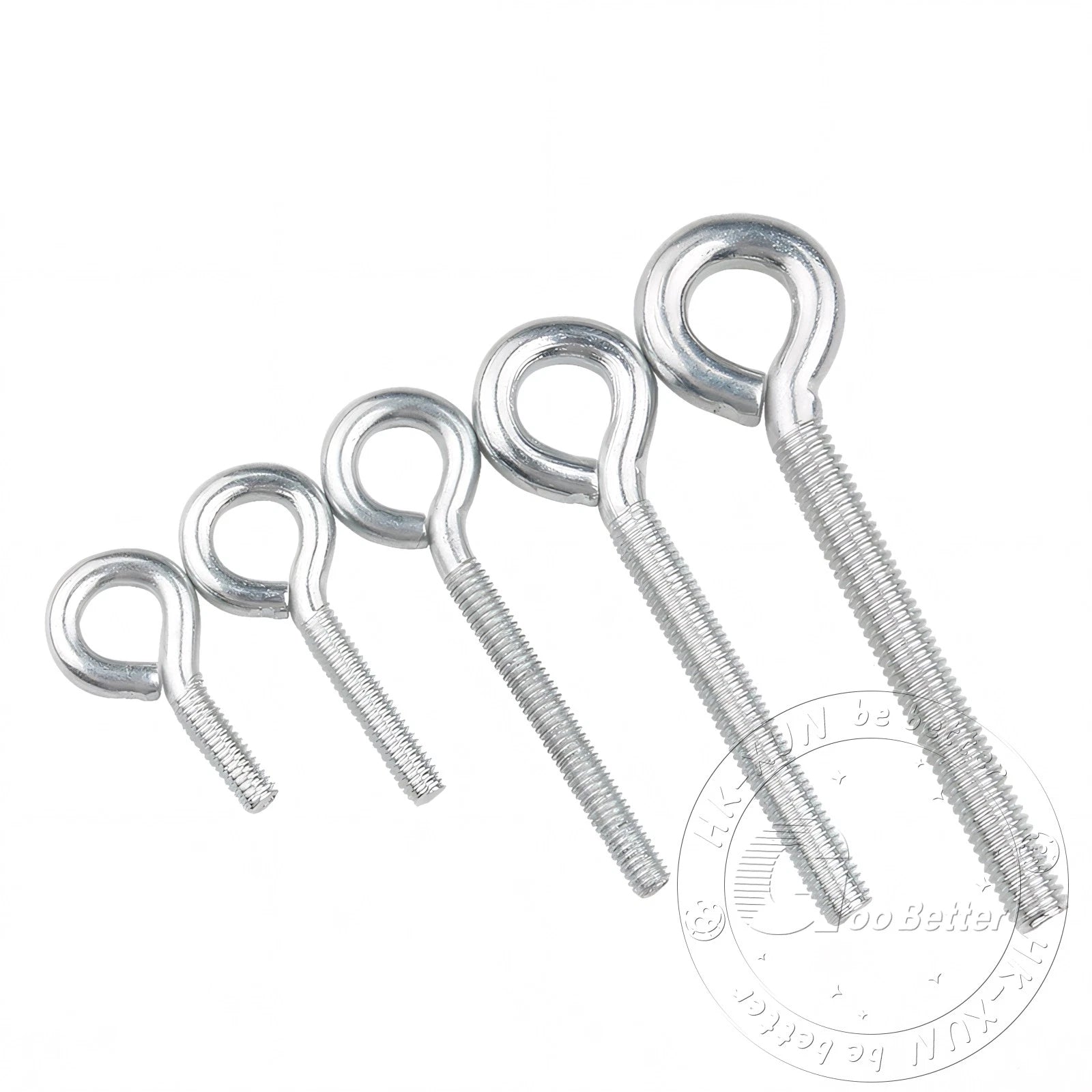 Galvanized Eye Screws Hooks Eye Bolts Closed Screws Rod Stainless Threaded Rings
