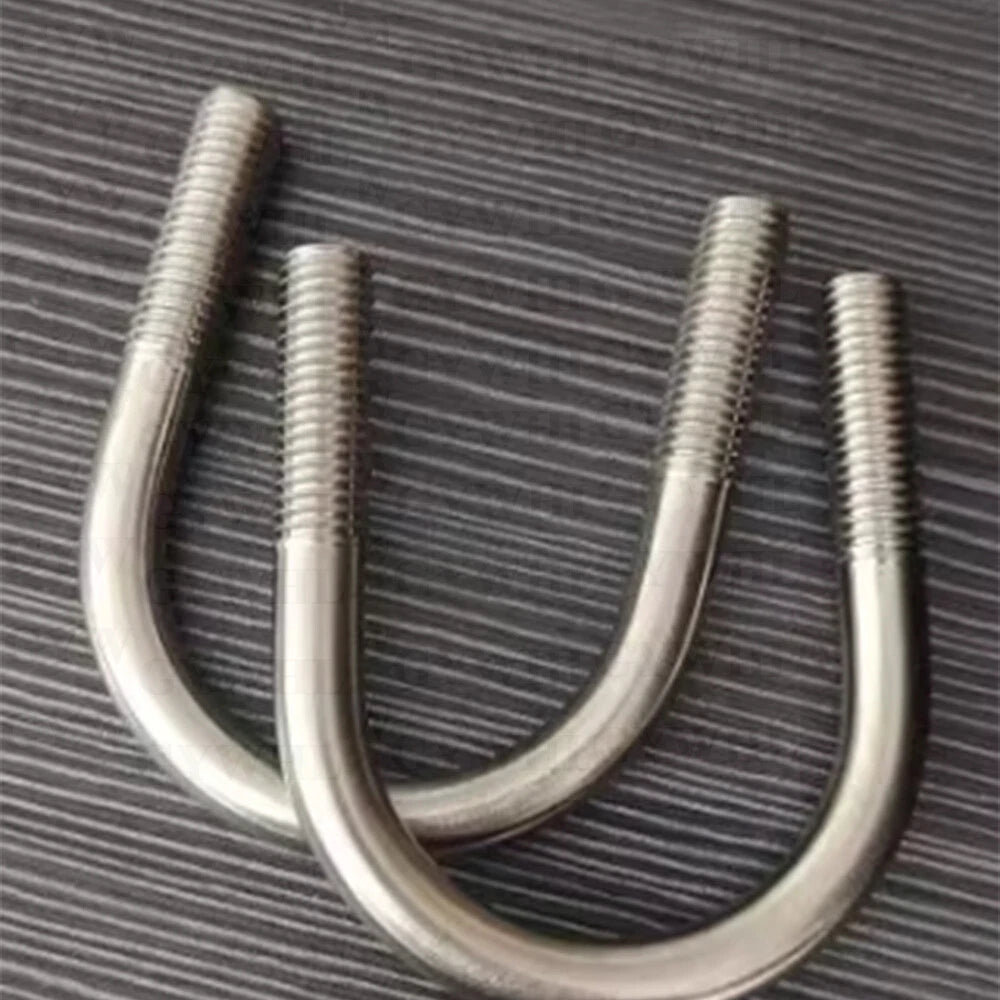 Marine Grade Round Bend U - Bolts — A2 & A4 Stainless Steel, M6 to M20 - HomeDIYer