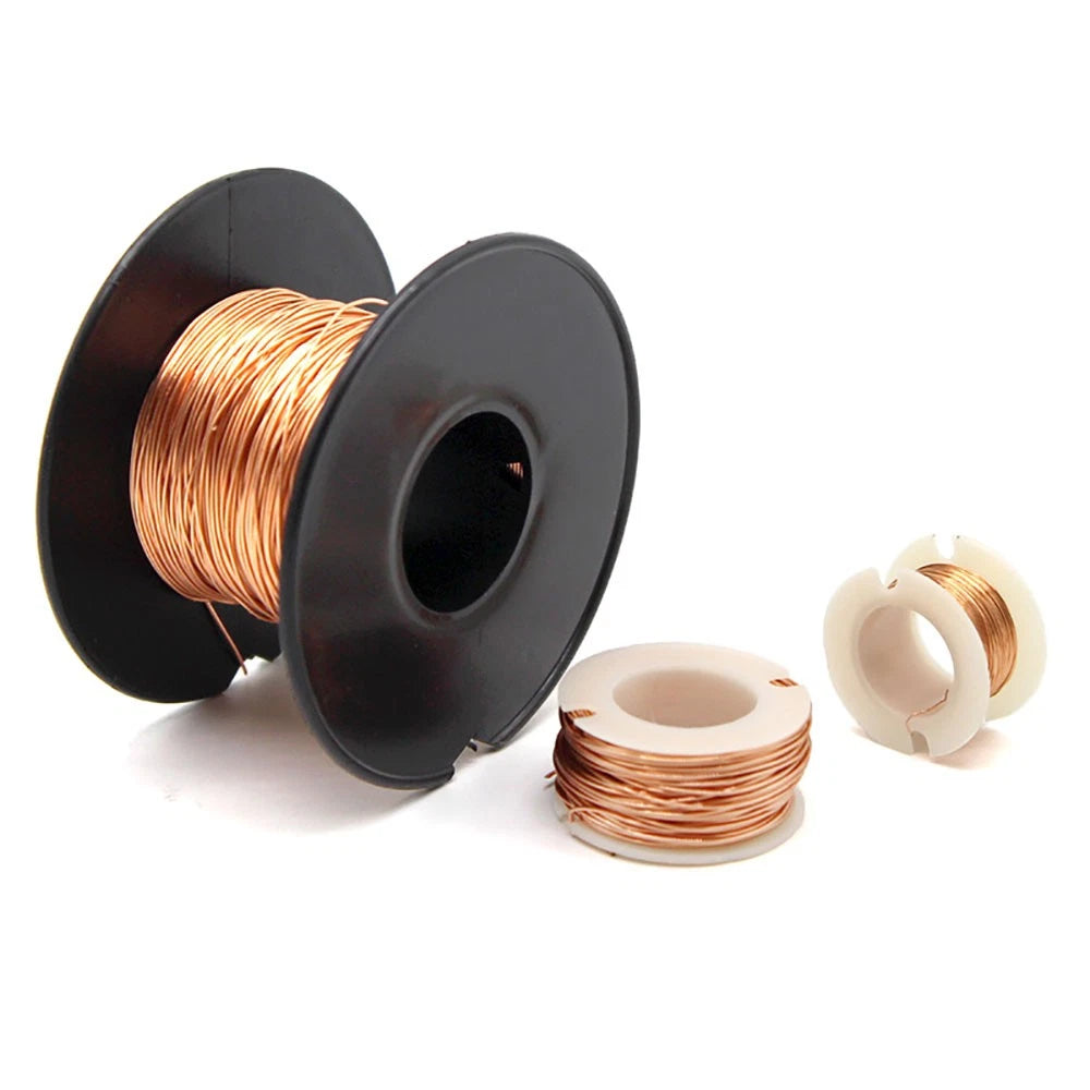 0.2mm 0.5mm 1mm Copper Wire Jewellery Solid Bare Round Craft Diy Uncoated Wire