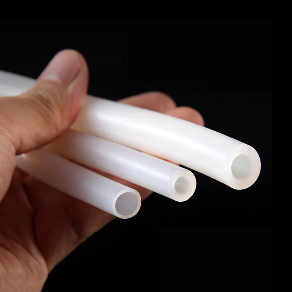 Food Grade Clear Silicone Tube — Odorless Flexible Rubber Hose for Milk, Beer & Water