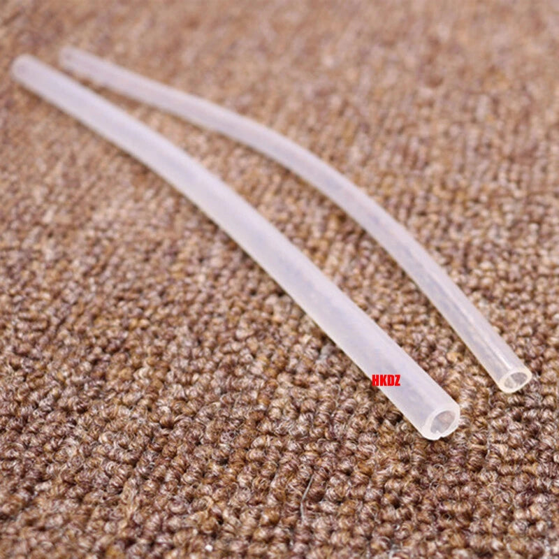 Clear Food Grade Silicone Tubing — Flexible Vacuum & Beer Hose, Multiple Sizes