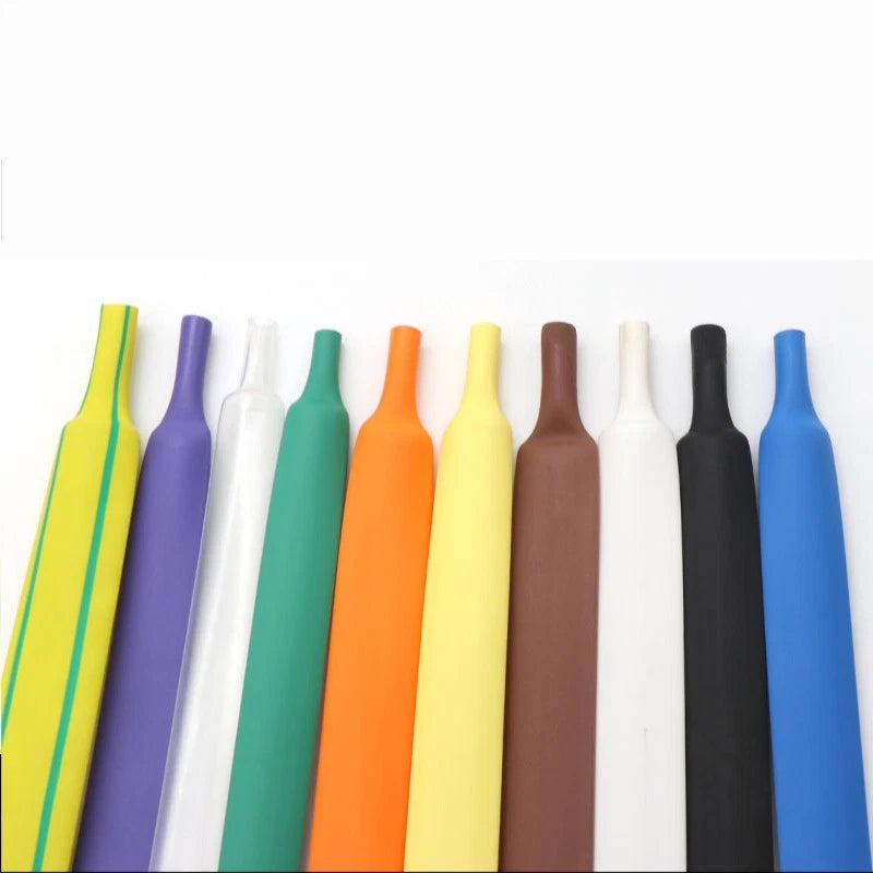 Heat Shrink Tubing 2:1 Ratio – Electrical Wire Sleeving, 16mm to 50mm, 7 Colors