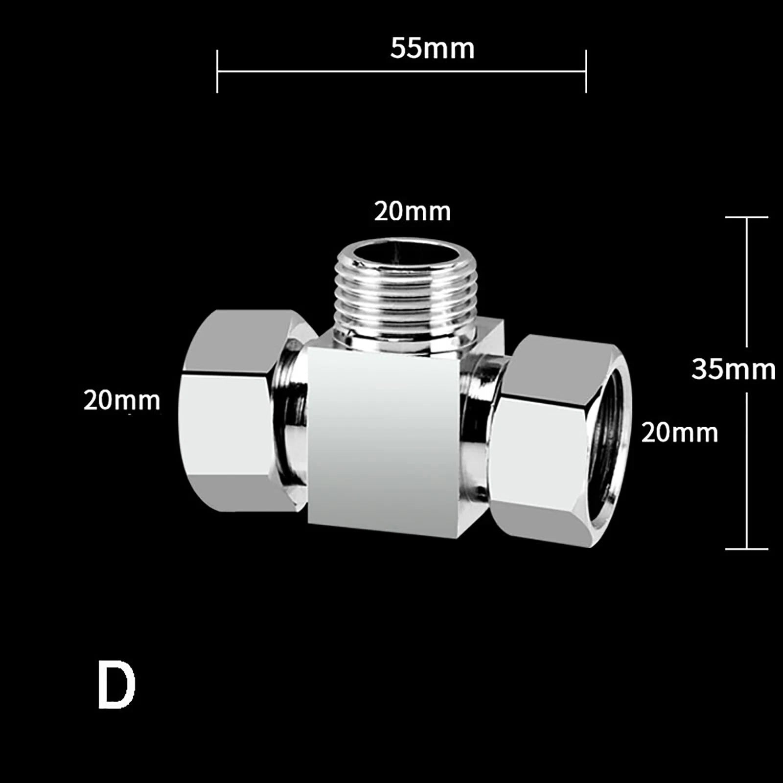 1/2" BSP Brass Pipe Fittings — T Piece, Elbow, Y Piece & Cross Connector