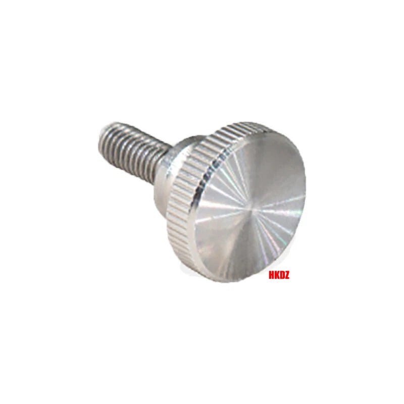 M2/M2.5 High Head Knurled Thumb Screws – 303 Stainless Steel Hand Grip Knob Bolts (3 - 12mm) - HomeDIYer