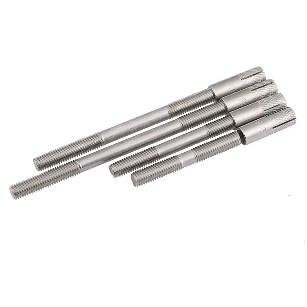 Stainless Steel A4 Expansion Bolts Threaded Stud Rod M6–M12 Extra Long - HomeDIYer