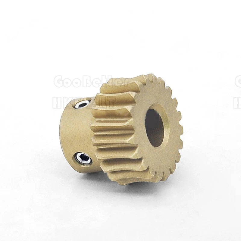 Module 1.5 Brass Worm Gear Wheel Worm Shaft C45 Steel 24 Tooth Bore 8 mm - 17 mm
