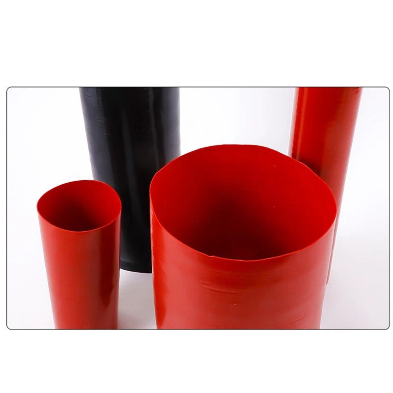 Large Bore Silicone Hose Tube — ID 20mm to 235mm, High Temp 300°C, Soft Flexible Rubber Pipe