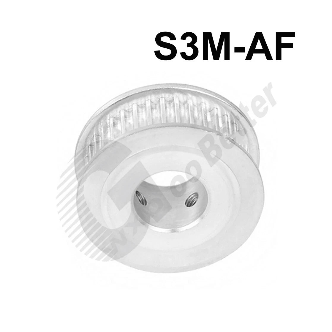 Timing Pulley S3M 15T~28T for 10mm Belt Aluminum AF Shape Timing Pulley ID=4~15