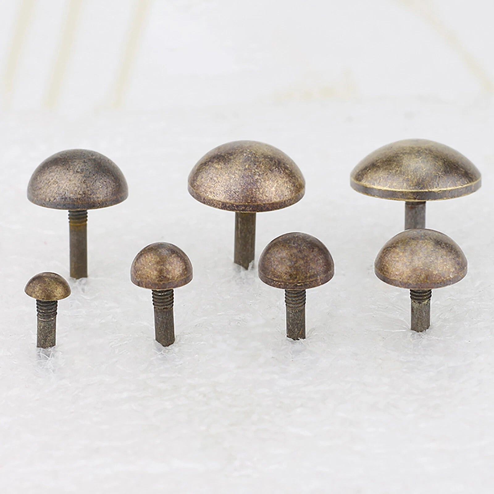 Antique Solid Brass Decorative Upholstery Dome Nails Furniture Chair Sofa Screws
