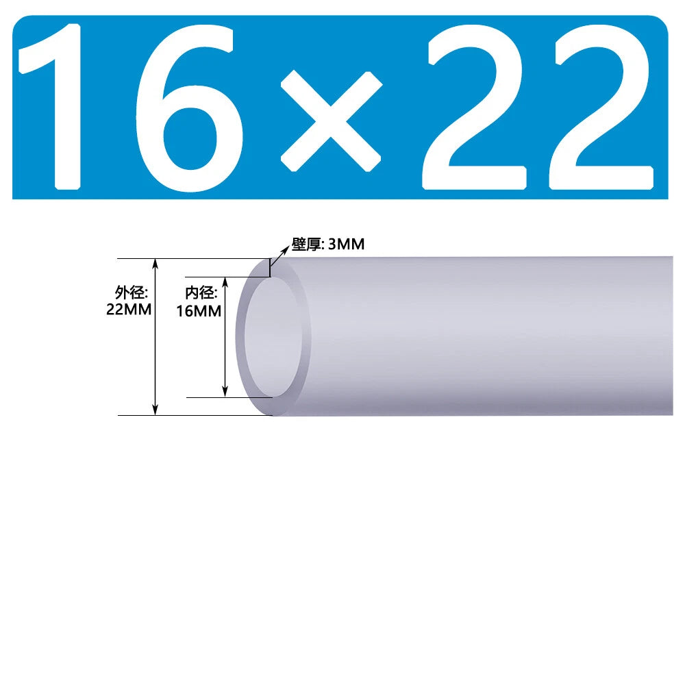 Food Grade Clear Silicone Tube Beer Milk Hose Pipe Soft Rubber ID 0.5mm - 38mm