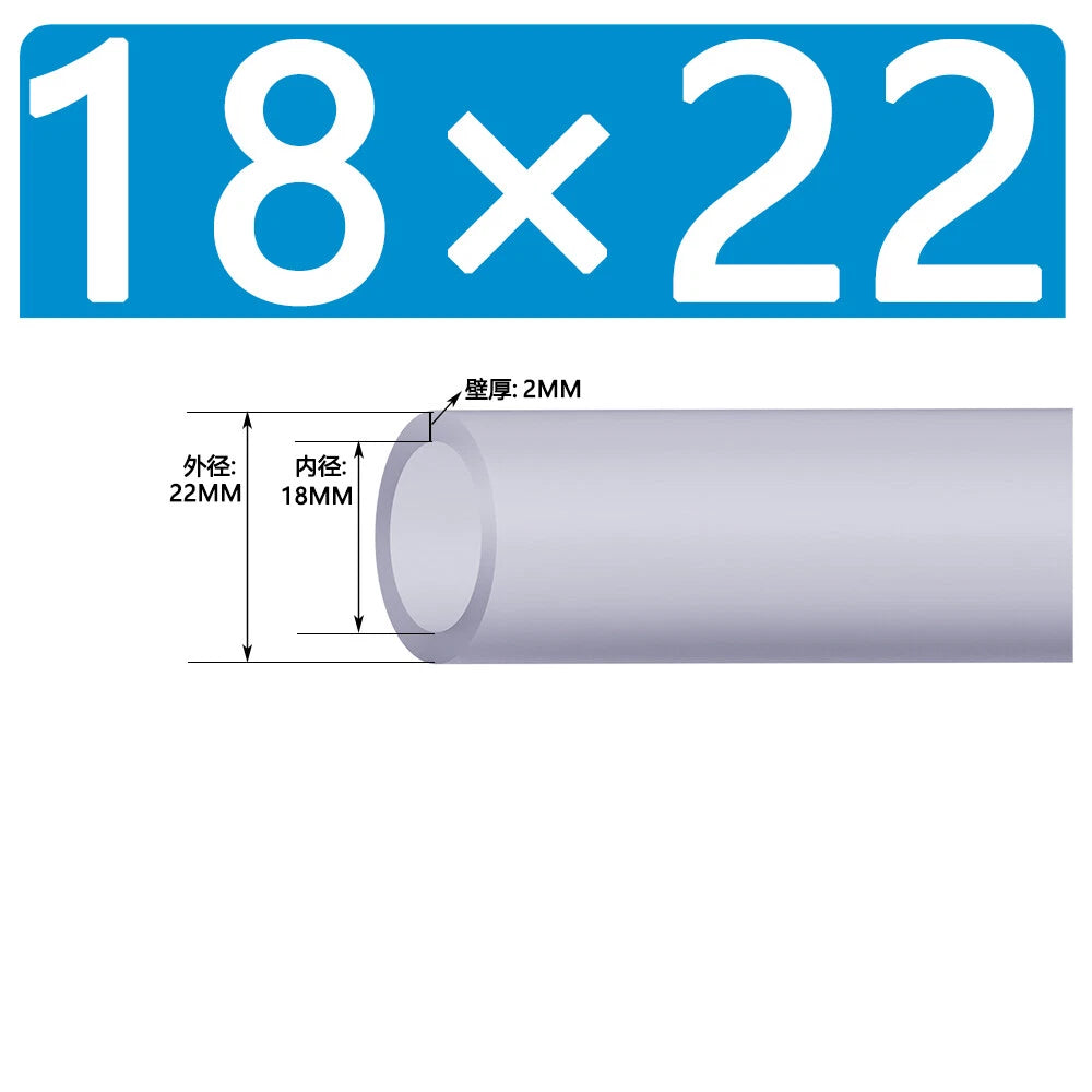 Food Grade Clear Silicone Tube Beer Milk Hose Pipe Soft Rubber ID 0.5mm - 38mm