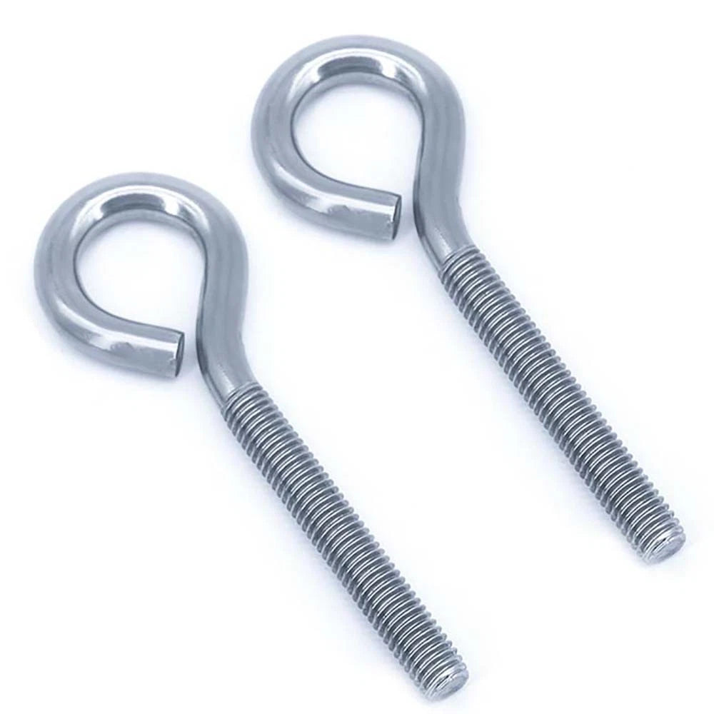M3–M12 Galvanised Eye Screws | Metric Closed Eye Bolts & Threaded Ring Hooks
