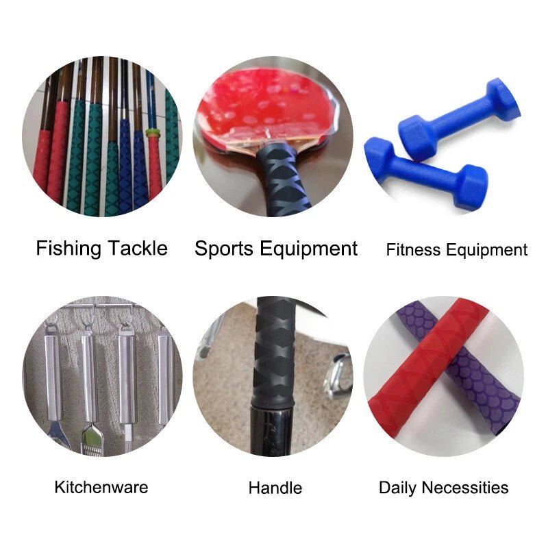 2:1 Heat Shrink Tubing – Patterned Cable Sleeve for Rod Handles - HomeDIYer