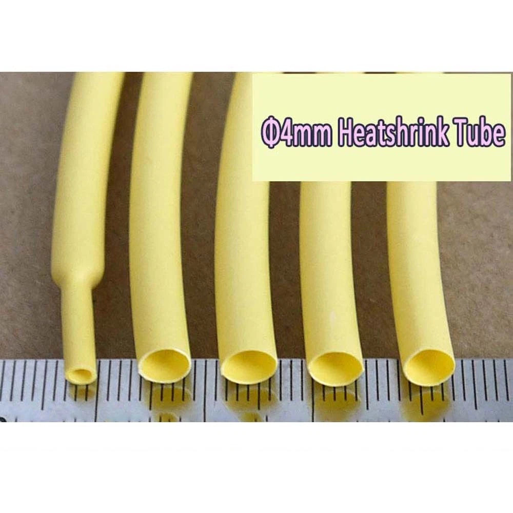 4mm Heat Shrink Tubing 2:1 Ratio – Wire Sleeving Wrap, 7 Colors