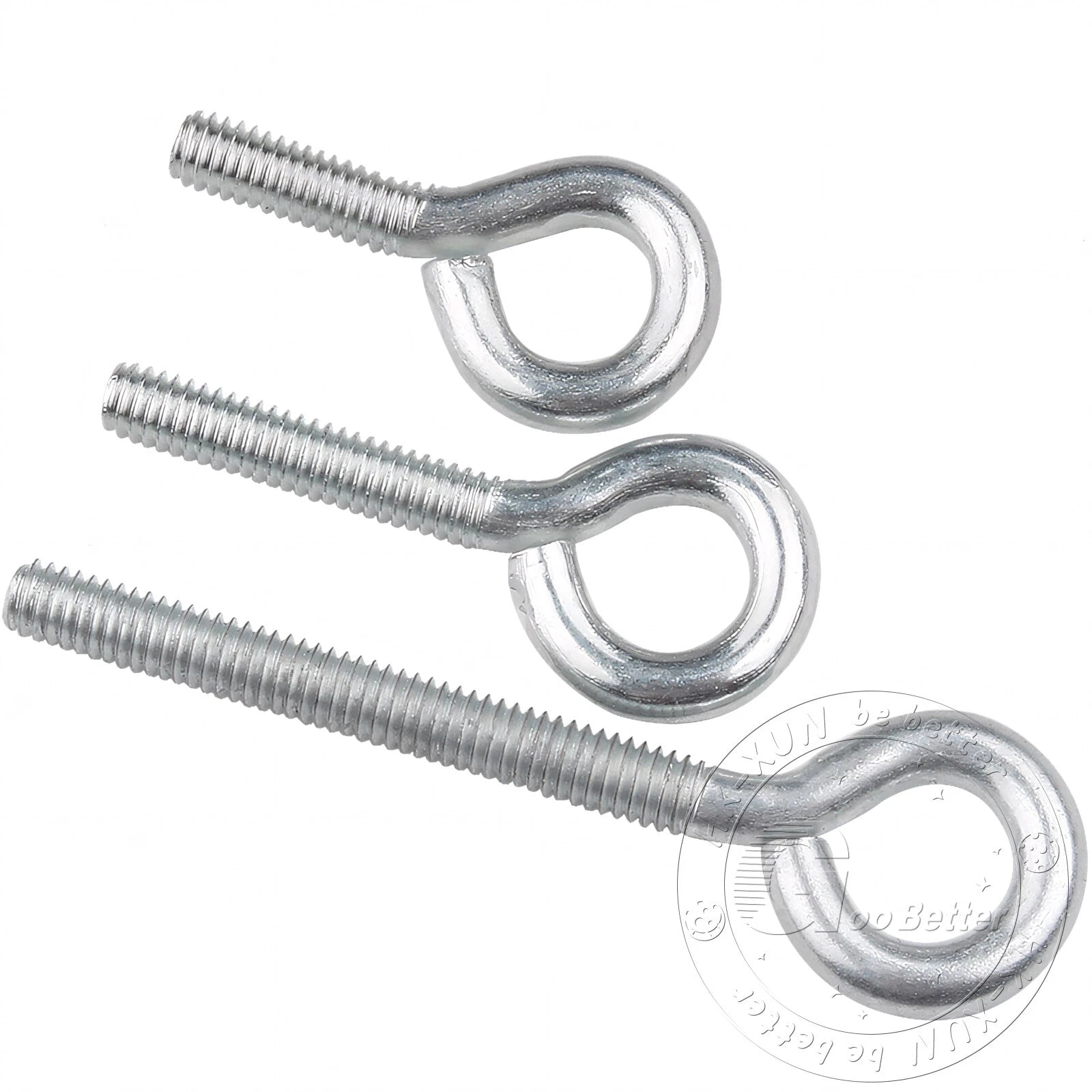 Galvanized Eye Screws Hooks Eye Bolts Closed Screws Rod Stainless Threaded Rings