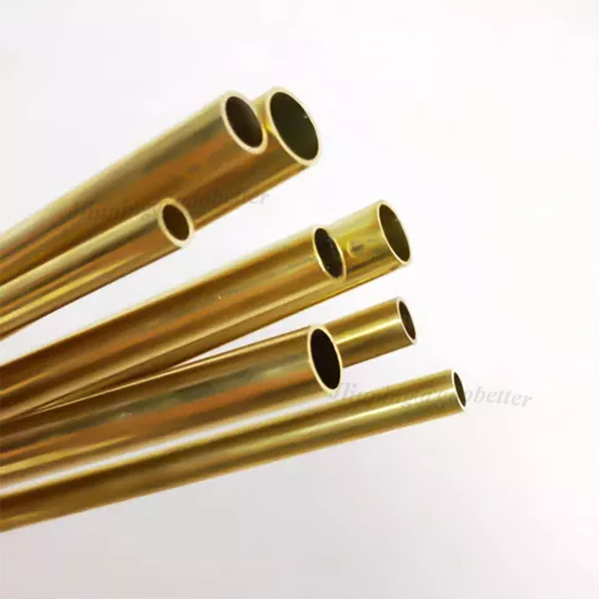 Brass Round Tube 0.25mm Wall Thickness — OD 1mm to 12.5mm, 300mm Length