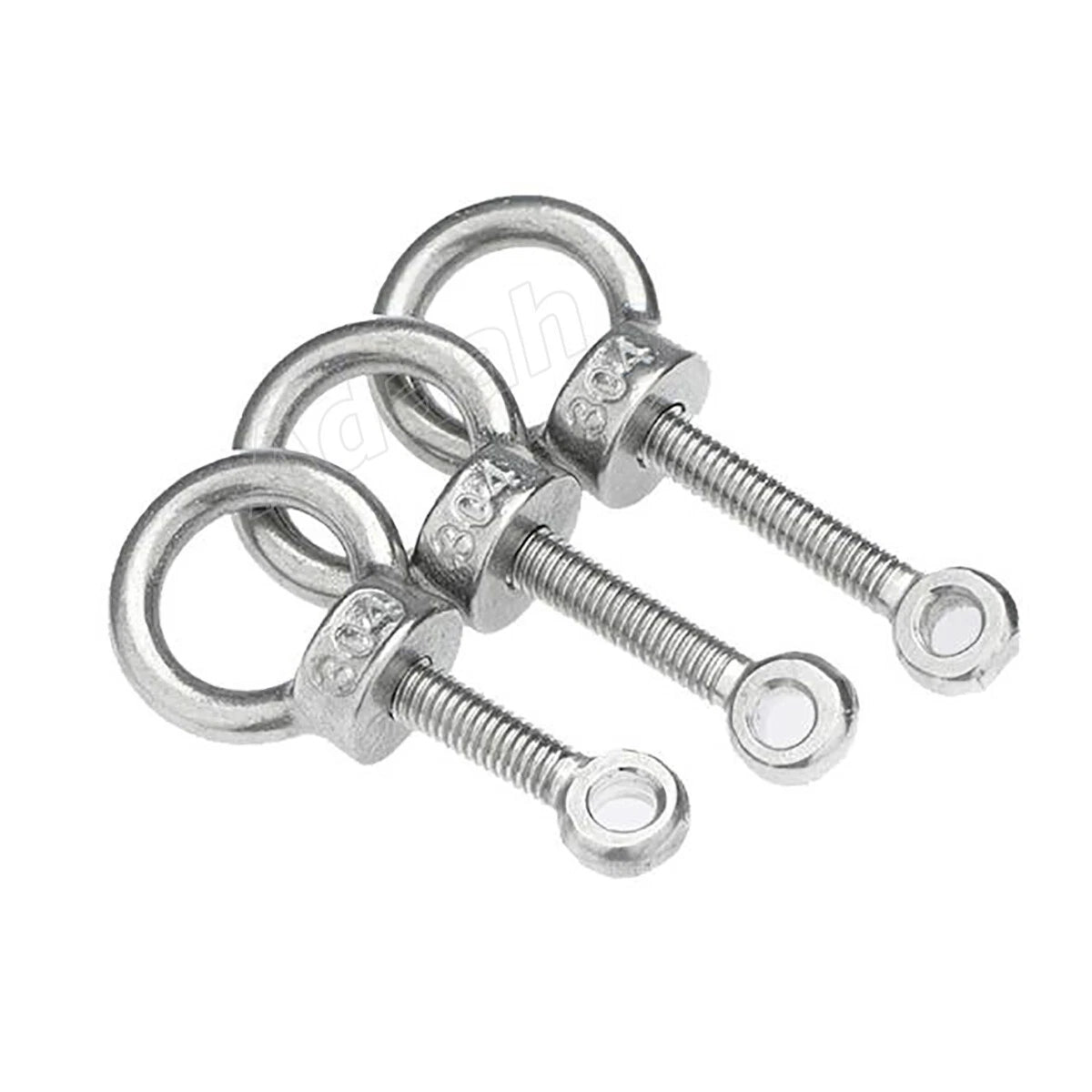 A2 Stainless Steel Lifting Eye Bolts with Ring Eye Nut M5,6,8,10,12,16,18,20,24