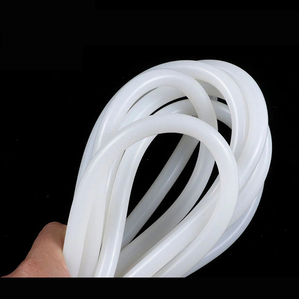 Food Grade Clear Silicone Tube — Odorless Flexible Rubber Hose for Milk, Beer & Water