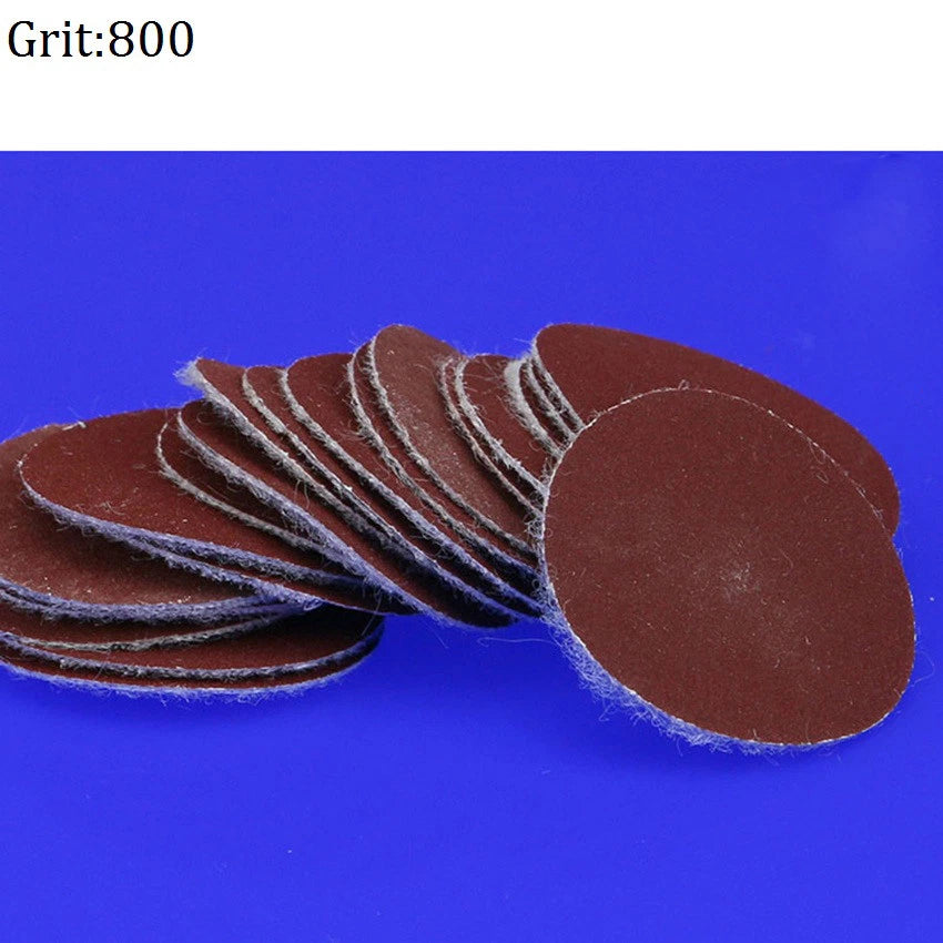 1'' 25mm Hook And Loop Sandpaper Disc Abrasive Sanding Paper Pad 80-10000 Grit