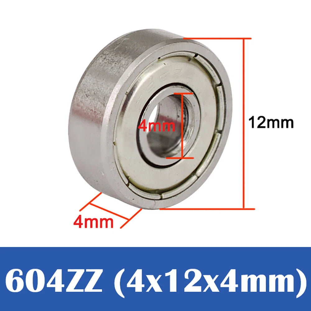 Miniature Ball Bearings 604/607/606/608/625/626/628/629/688ZZ Micro Mini Bearing
