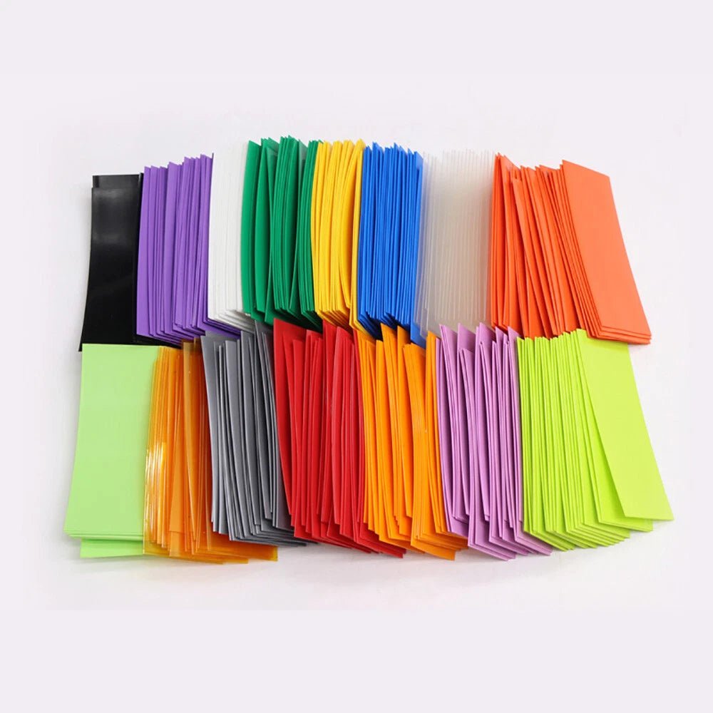 PVC Heat Shrink Tubing for RC Battery Packs — 7mm to 125mm Wide, Multiple Colors - HomeDIYer