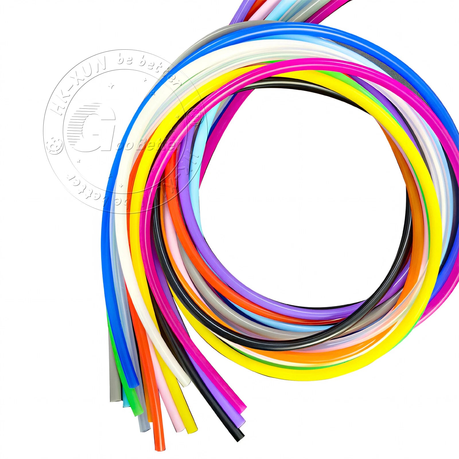 Food Grade Silicone Tubing — Flexible Rubber Hose Pipe, 1mm–12mm ID, Multiple Colors
