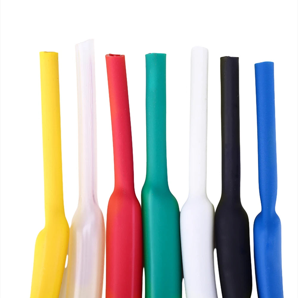 Heat Shrink Tubing 2:1 Ratio — 0.6mm to 70mm, 7 Colors, 1 Meter