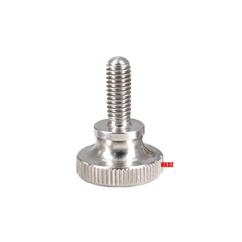M2/M2.5 High Head Knurled Thumb Screws – 303 Stainless Steel Hand Grip Knob Bolts (3 - 12mm) - HomeDIYer