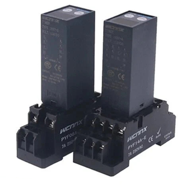 Power On Time Timer Delay Relay H3Y-2/4/2H AC 12/24/220V DPDT 8Pin / 14Pin