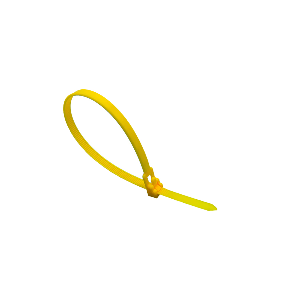 Coloured Cable Ties Detachable And Reusable Nylon Zip Ties Length 150mm To 450mm - HomeDIYer