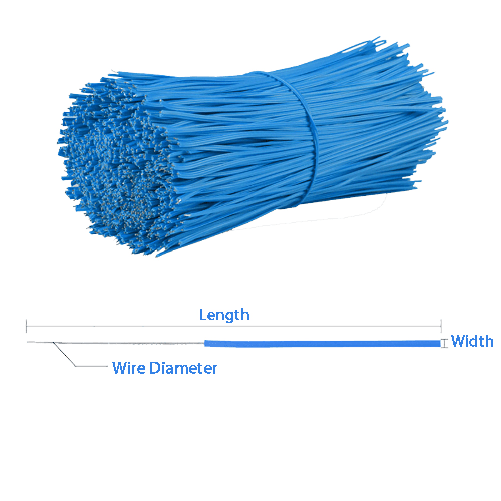 Galvanized Iron Wire Pvc Coated Flat - shape Use For Garden Strapping Multicolor - HomeDIYer