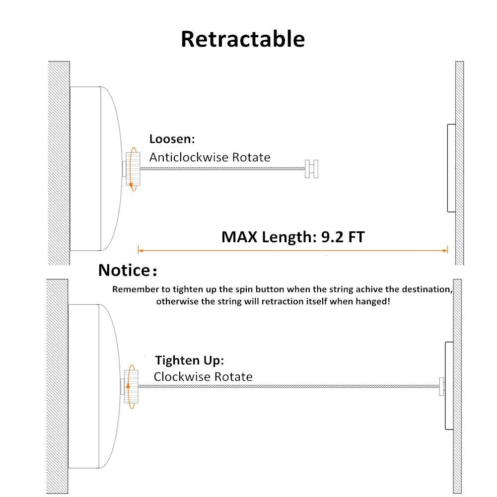 Retractable Clothesline -HomeDIYer