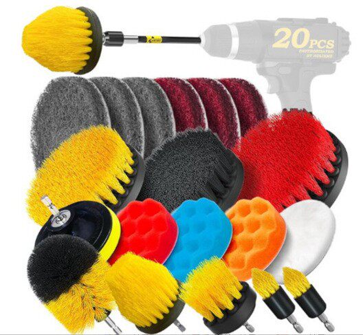 Complete Electric Drill Brush Set – 6-Piece Multi-Purpose Cleaning Kit