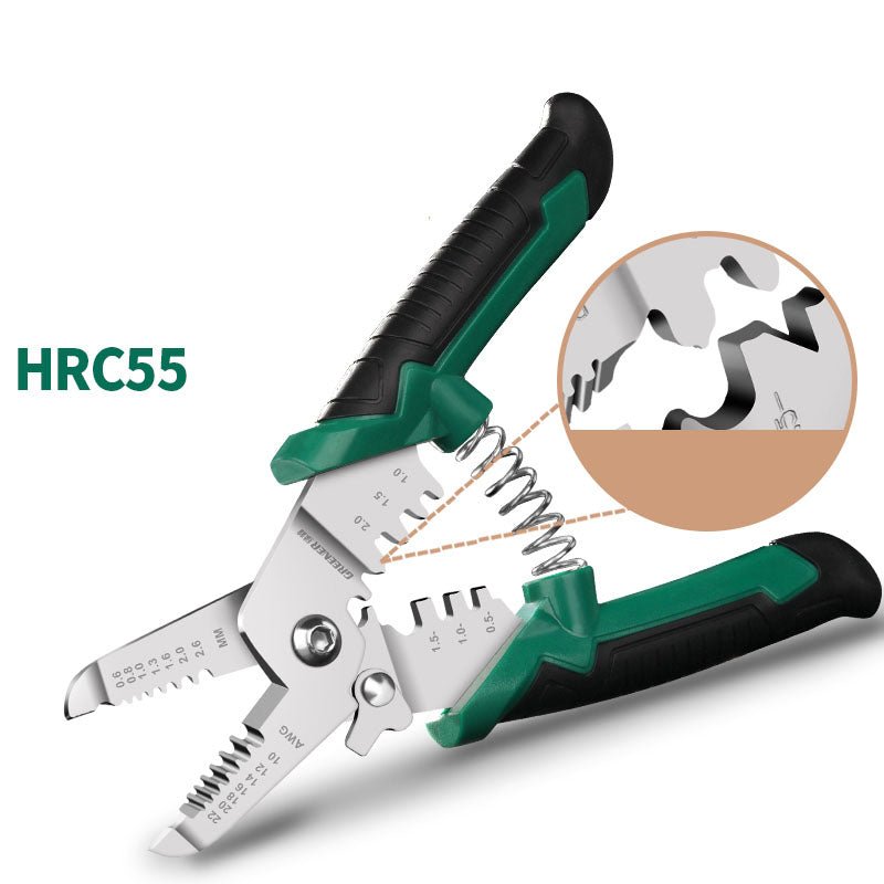 Multi - Tool Stainless Steel Electrician's Pliers Wire Stripper Crimper - HomeDIYer