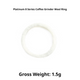 Breville Grinder Upper Burr Felt Washer – Anti-Vibration Seal Ring for Barista Express & Smart Grinder Pro