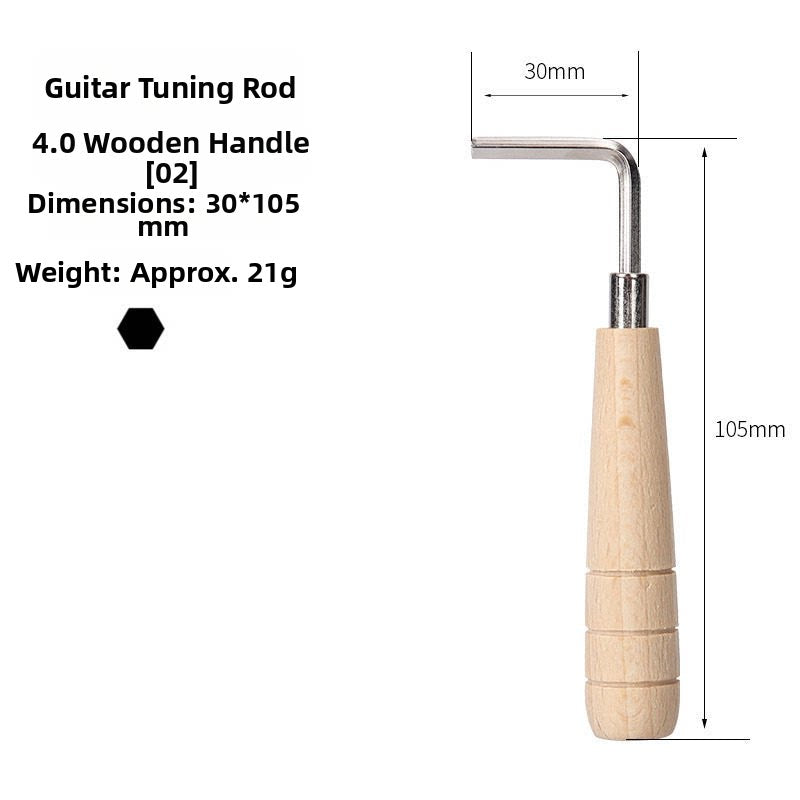 Instrument Tuning Wrench Set for Guitar Harp Guzheng Leyard